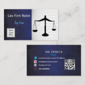 Juristenkarte Visitenkarte (Vorne/Hinten)