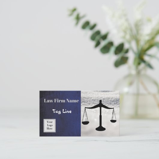 Juristenkarte Visitenkarte (Stehend Vorderseite)