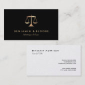 Juristenkarte Visitenkarte (Vorne/Hinten)