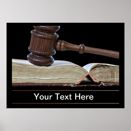 Juristenposter Poster (Vorne)