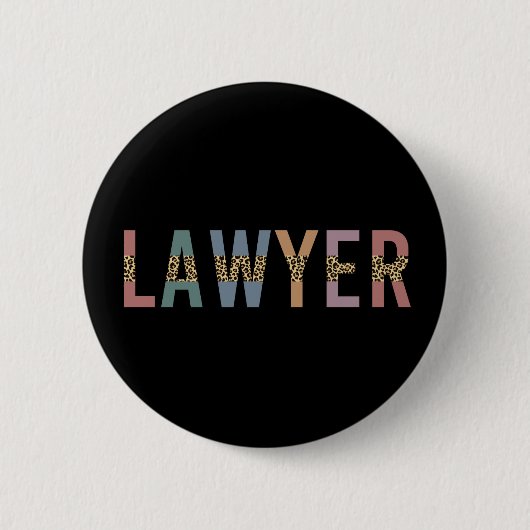 Juristenrecht Abschluss Geschenk Button (Vorderseite)