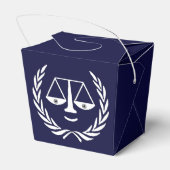 Juristenschule Abschluss Geschenkschachtel (Rückseite)