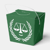 Juristenschule Abschluss Geschenkschachtel (Rückseite)