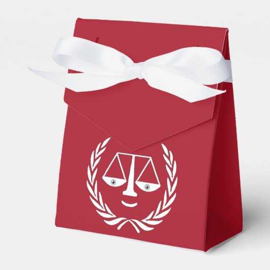 Juristenschule Party Geschenkschachtel (Vorderseite)