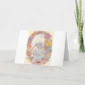 Juristerin Schönes Shabby Chic zum Geburtstag Karte (Rückseite)