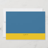 Juristische Angelegenheiten Einladung männlicher A (Rückseite)