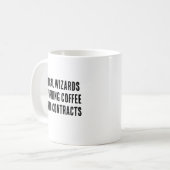 Juristische Assistenten - Aus Kaffee werden Verträ Kaffeetasse (Vorderseite Links)