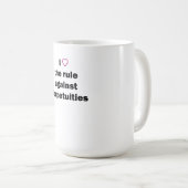 Juristische Fakultäts-Kaffee-Tasse: R.A.P. Kaffeetasse (VorderseiteRechts)