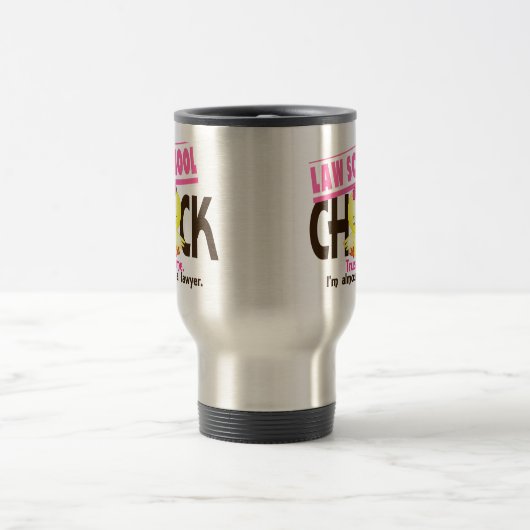 Juristische Fakultäts-Küken 3 Reisebecher (Mittel)