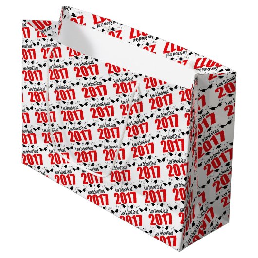 Juristische Große Geschenktüte (Vorderseite Schrägansicht)