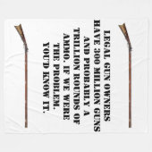 JURISTISCHE GUN OWBERS FLEECEDECKE (Vorderseite (Horizontal))