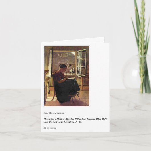 JURISTISCHE MUTTER-TAGESKARTE KARTE (Vorderseite)