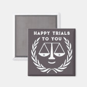 Juristische Schule Grad Rechtsanwältin Magnet (Vorderseite/Rückseite)