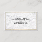 Juristische Skala | Rechtsanwältin Visitenkarte (Rückseite)