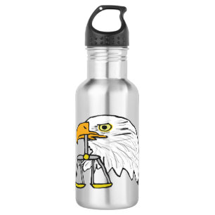 Juristischer Adler Edelstahlflasche