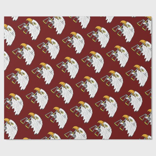 Juristischer Adler Geschenkpapier (Flach)