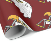 Juristischer Adler Geschenkpapier (Rolleneckpunkt)