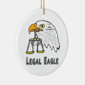 Juristischer Adler Keramik Ornament (Rechts)