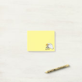 Juristischer Adler Post-it Klebezettel (Auf Schreibtisch)