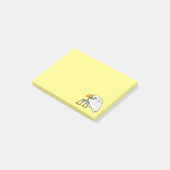 Juristischer Adler Post-it Klebezettel (angewinkelt)