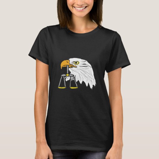 Juristischer Adler T-Shirt (Vorderseite)