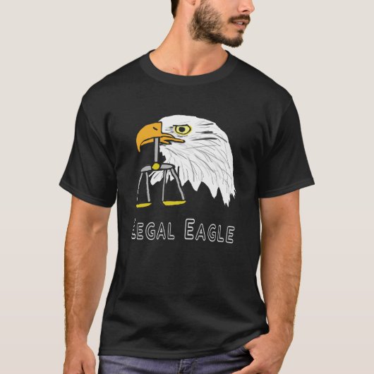 Juristischer Adler T-Shirt (Vorderseite)