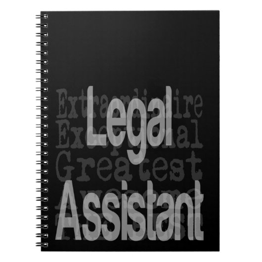 Juristischer Assistent Notizblock (Vorderseite)