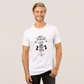 Juristischer Sieg - Geschenk Tri-Blend Shirt (Vorderseite voll)