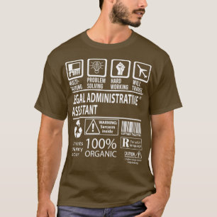 Juristischer Verwaltungsassistent T-Shirt