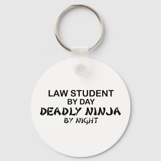 Jurstudent Deadly Ninja Schlüsselanhänger (Vorderseite)