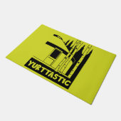 Jurt lebt in der Natur Fußmatte (Schrägansicht)