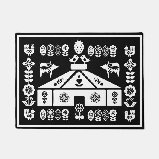 Jurt lebt in der Natur Fußmatte (Vorderseite)