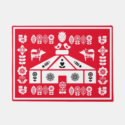 Jurt lebt in der Natur Fußmatte (Vorderseite)