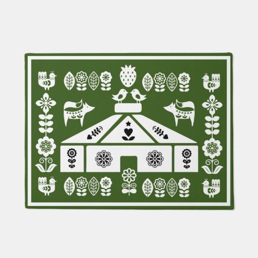 Jurt lebt in der Natur Fußmatte (Vorderseite)