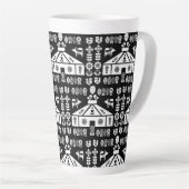 Jurt lebt in der Natur Milchtasse (Rechte Ecke)