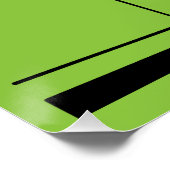 Jurt lebt in der Natur Poster (Ecke)