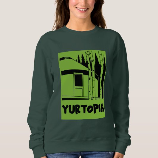 Jurt lebt in der Natur Sweatshirt (Vorderseite)