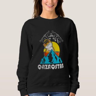 Jurten Republik Kasachstan Qazaqstan Kasachische F Sweatshirt
