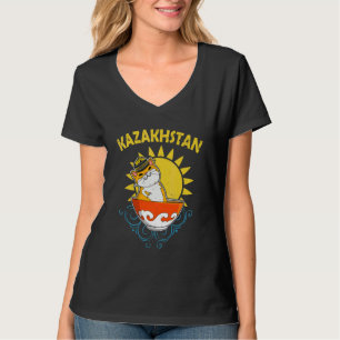 Jurten Republik Kasachstan Qazaqstan Kasachische F T-Shirt