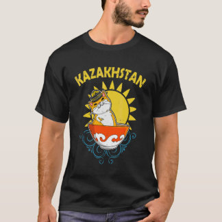 Jurten Republik Kasachstan Qazaqstan Kasachische F T-Shirt