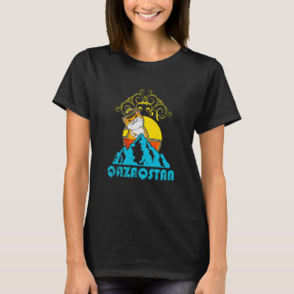 Jurten Republik Kasachstan Qazaqstan Kasachische F T-Shirt