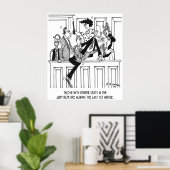 Jury-Cartoon 4657 Poster (Heimbüro)