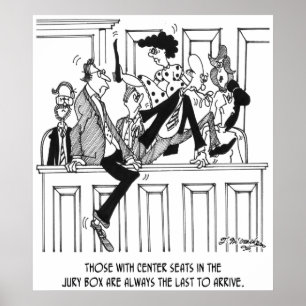 Jury-Cartoon 4657 Poster