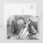 Jury-Prozess Postkarte (Vorne/Hinten)