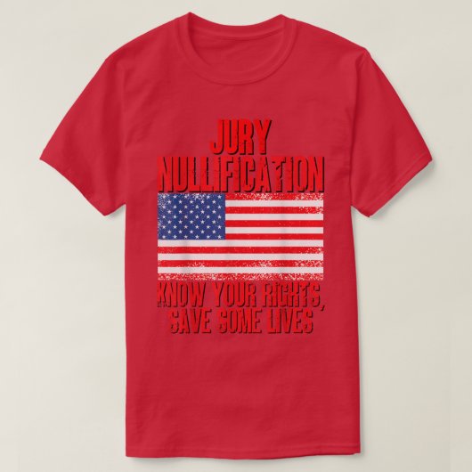 Jury-Qualifikation Kennen Sie Ihre Rechte Gerettet T-Shirt (Design vorne)