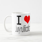 Juryaufhebung der Liebe I Kaffeetasse (Links)