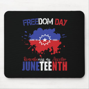 Jurzehnte Celebrate Freedom Red White Blue Free B Mousepad
