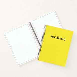 Jus Sketch Niedlich Girly Funny Einfache, Zeichnen Notizblock