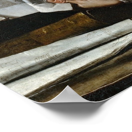 Jusepe de Ribera Euclid Poster (Ecke)