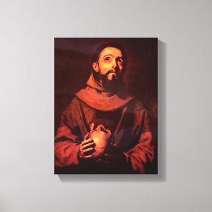 Jusepe de Ribera - St Francis von Assisi Leinwanddruck